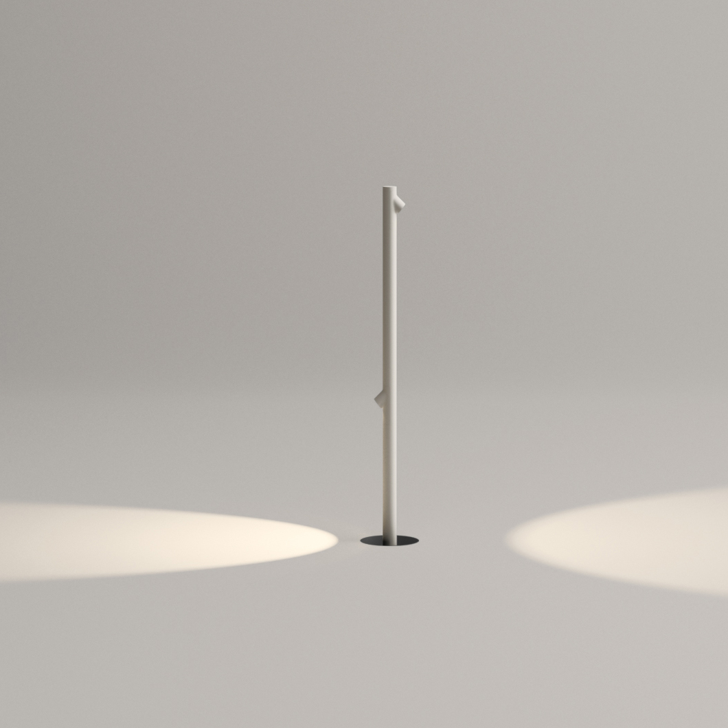 Vibia Bamboo Exterior Floor Lamp Darklight Design Lighting