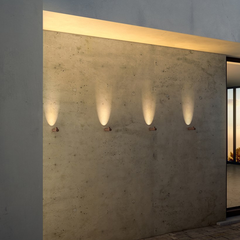 Vibia Bamboo Exterior Wall Light| Image:2