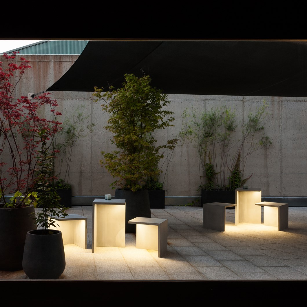 Vibia Empty Exterior Floor Lamp Darklight Design