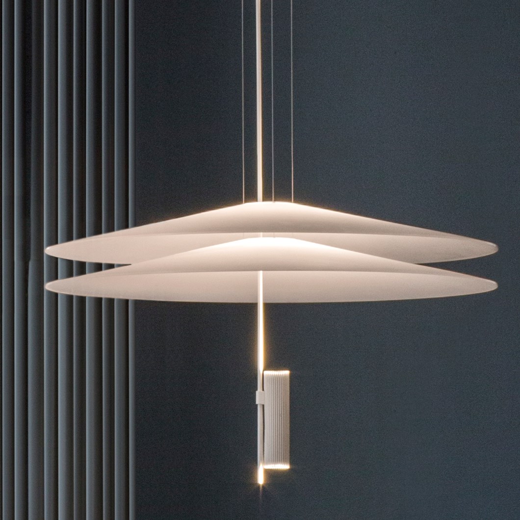 Vibia Flamingo Double Uplit Pendant | Darklight Design | Lighting ...