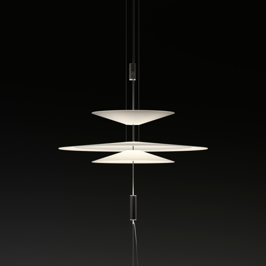 Vibia Flamingo Triple Uplit Pendant | Darklight Design | Lighting ...