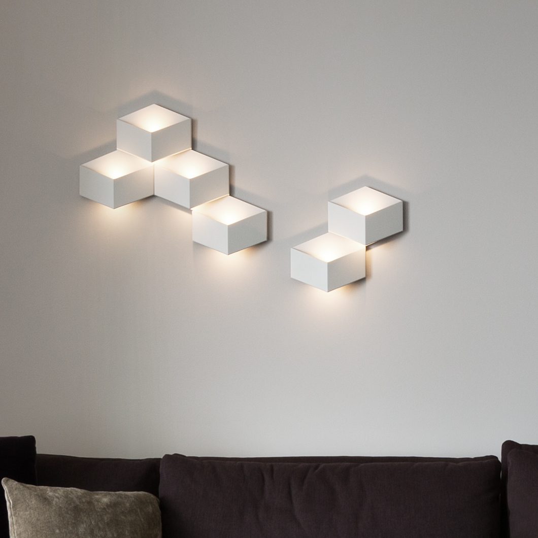 Vibia Fold Surface Wall Light Darklight Design Lighting Design Supply