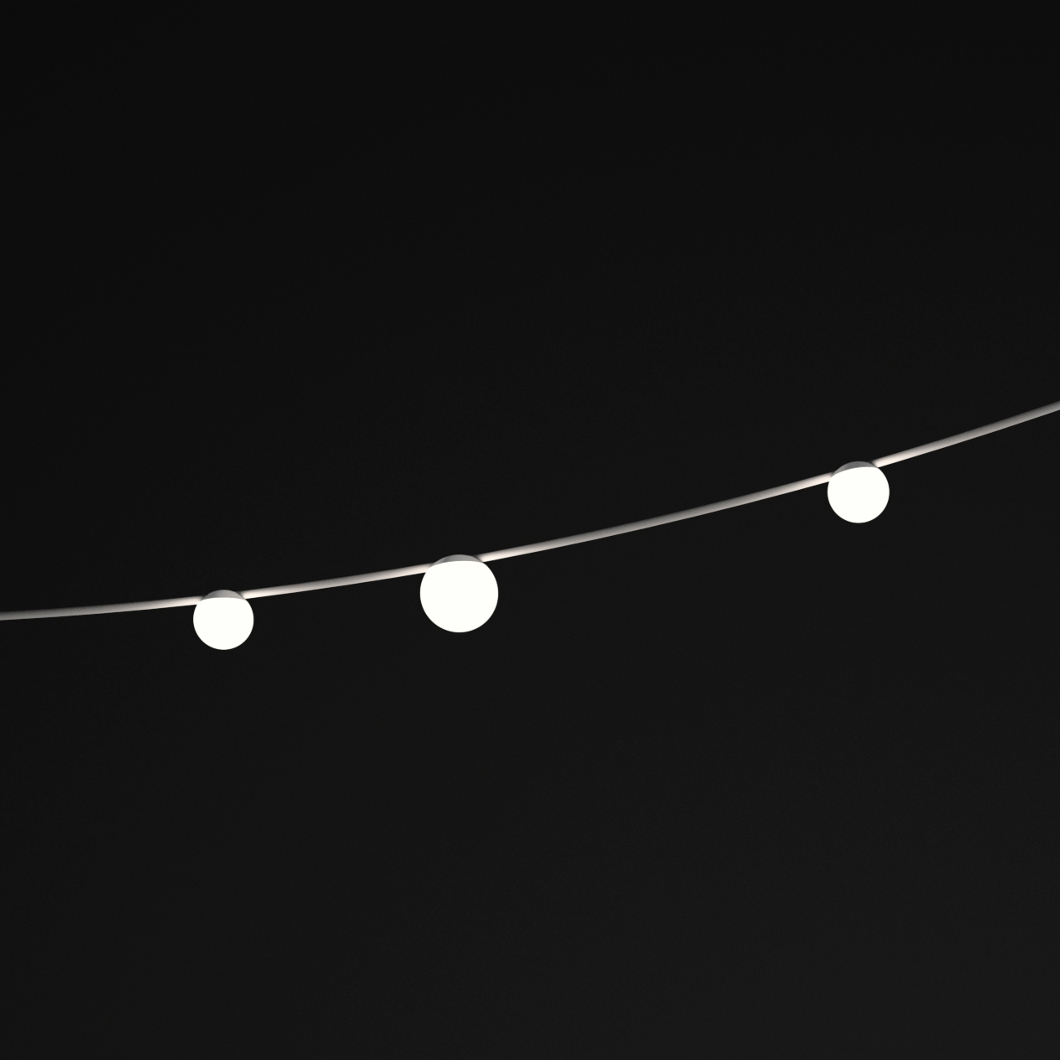 Vibia June Double Support Exterior Pendant | Darklight Design ...