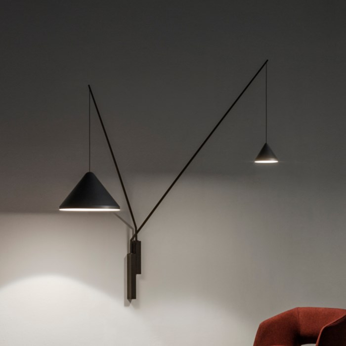 Vibia North Fixed Double Wall Light| Image : 1
