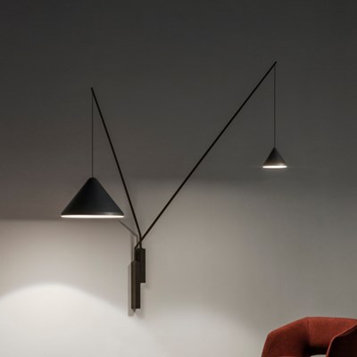 Vibia North Fixed Double Wall Light