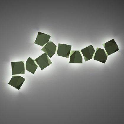 Vibia Origami Exterior Wall Light alternative image