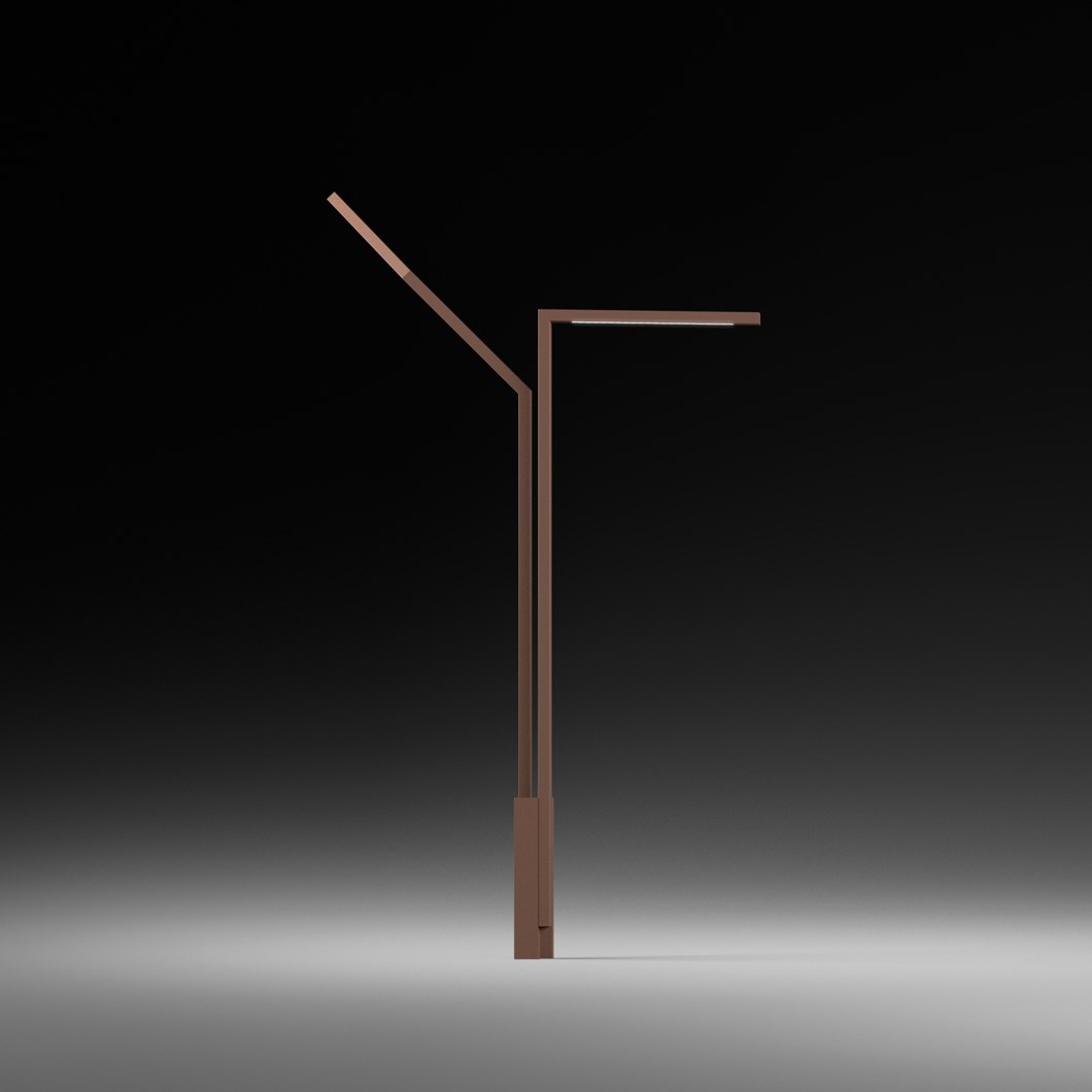 Vibia Palo Alto Tree Shaped Exterior Floor Lamp Darklight Design Vibia Palo Alto Tree Shaped Exterior
