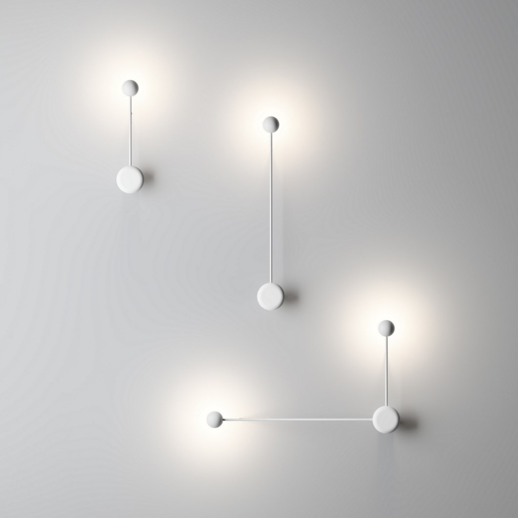Vibia Hall Light Vibia Pin Compositional Wall Light | Darklight Design | Lighting Design ...