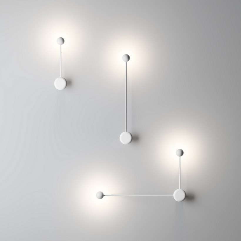 Vibia Pin Compositional Wall Light| Image : 1