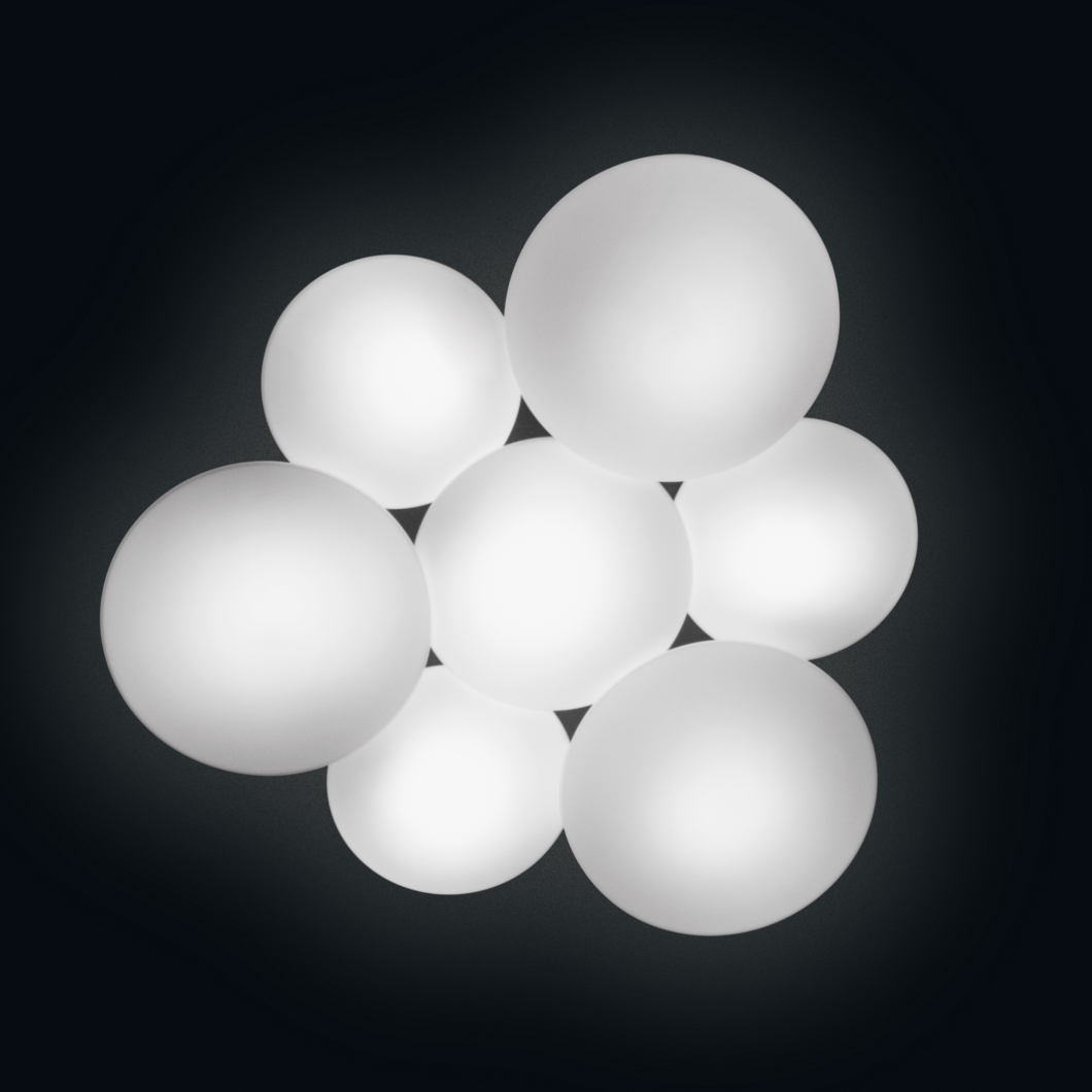 Vibia Puck Multiples Wall Ceiling Light Darklight Design