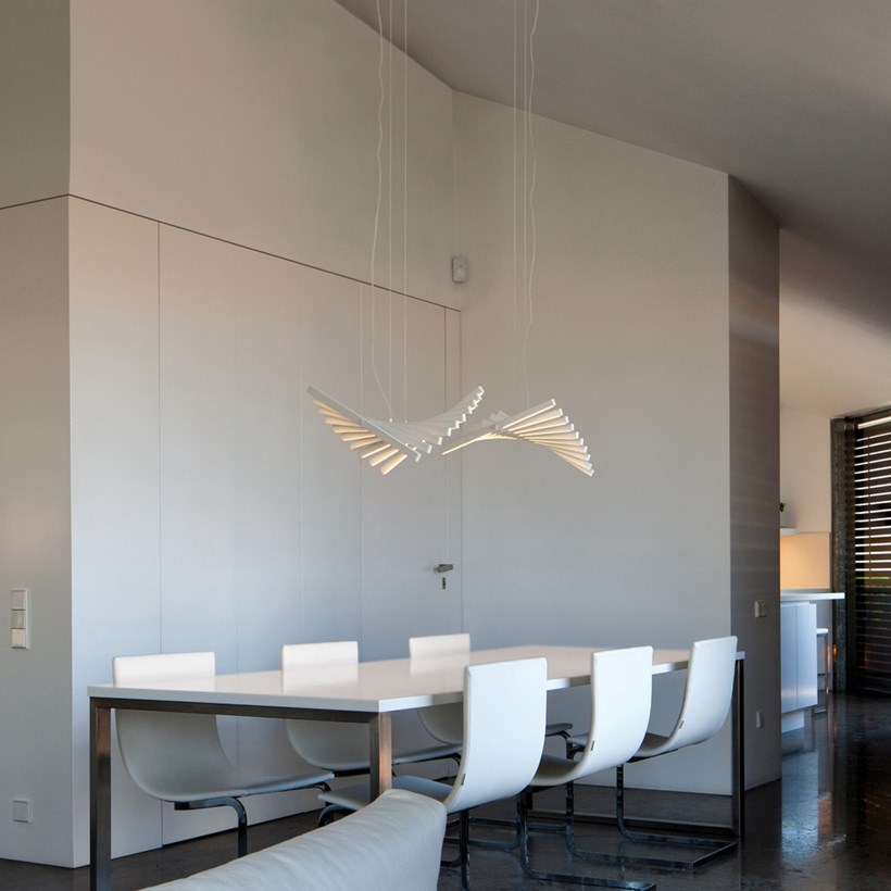 Vibia Rhythm Slim Horizontal Pendant | Darklight Design | Lighting ...