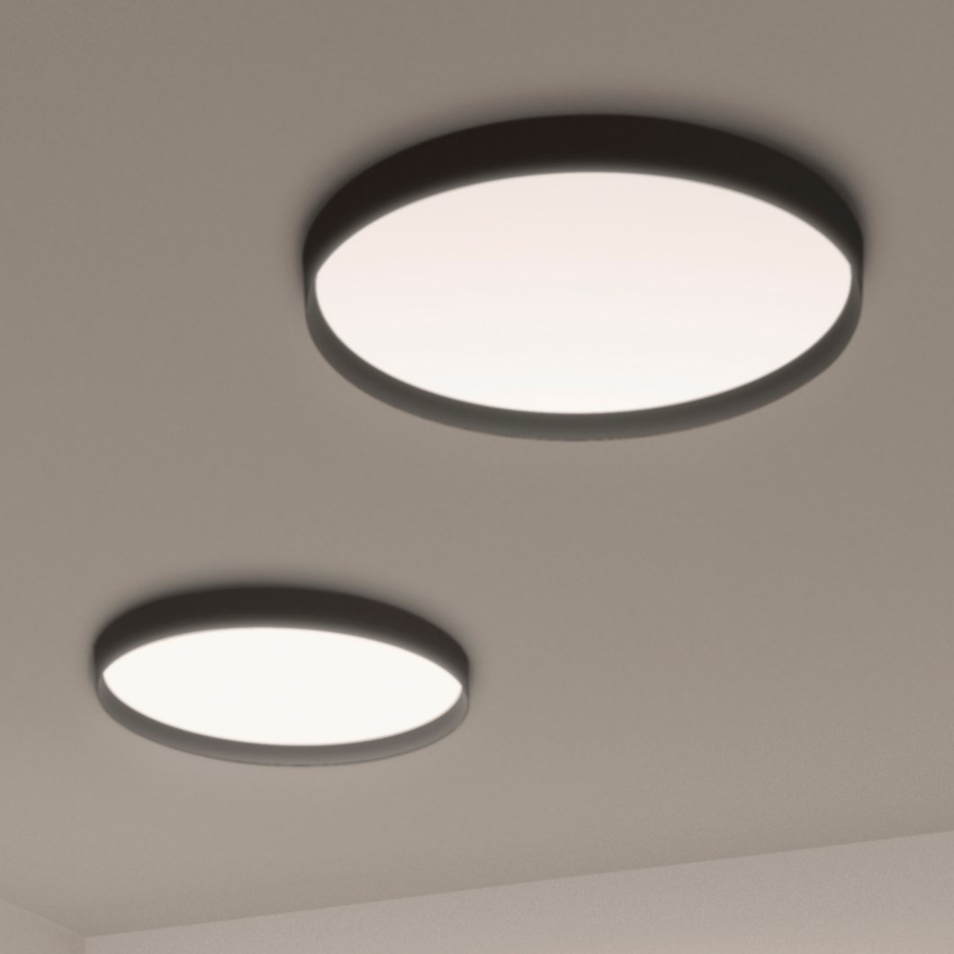 Vibia Up Circle Ceiling Light Darklight Design Lighting Design
