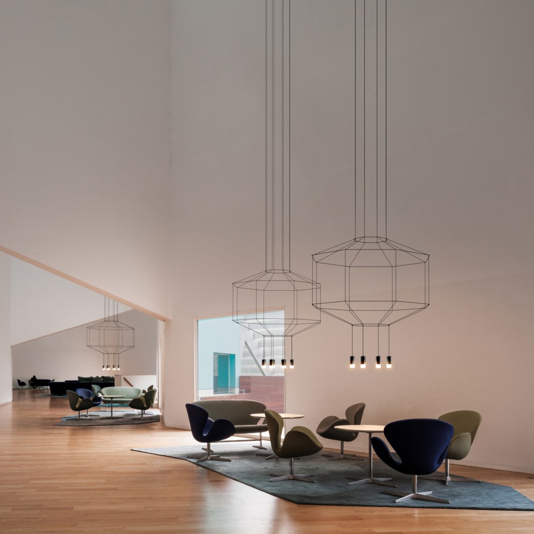 Vibia Wireflow 8 Pendant Darklight Design Lighting Vibia Wireflow 8 Pendant Darklight Design Lighting
