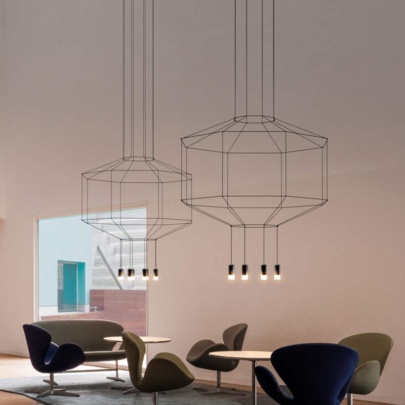 Vibia Wireflow 8 Pendant | Darklight Design | Lighting Design & Supply