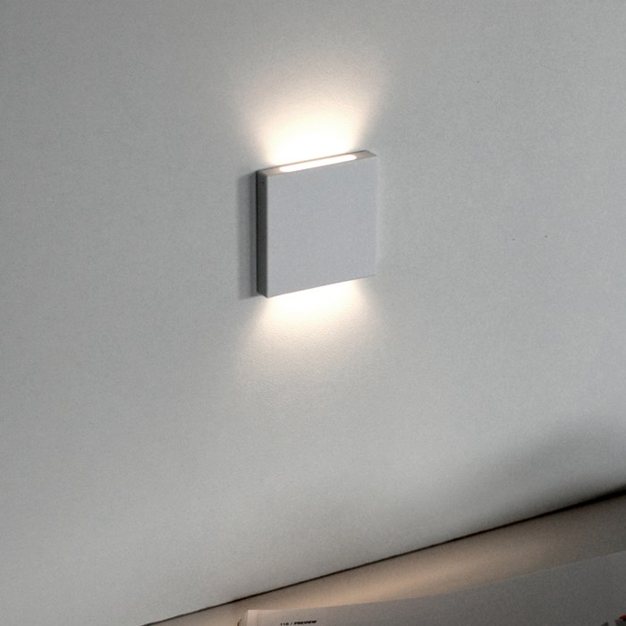 Flexalighting Bang Q Square LED Step Light| Image:1
