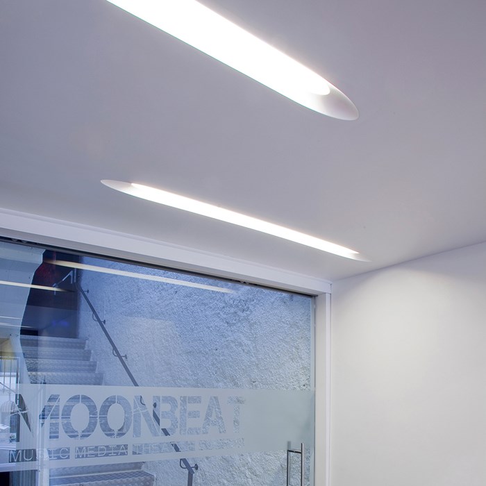 Brick In The Wall Canou LED Plaster In Recessed Downlight| Image:2
