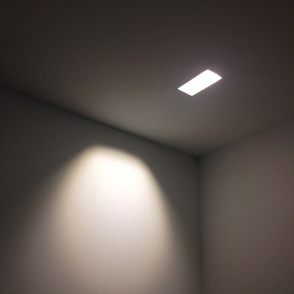 Brick In The Wall Indox 1434 LED Recessed Plaster In Wall Washer Downlight alternative image