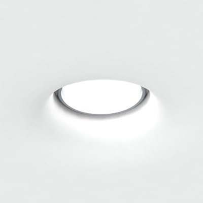 Brick In The Wall Level 50 LED Plaster In Recessed Downlight