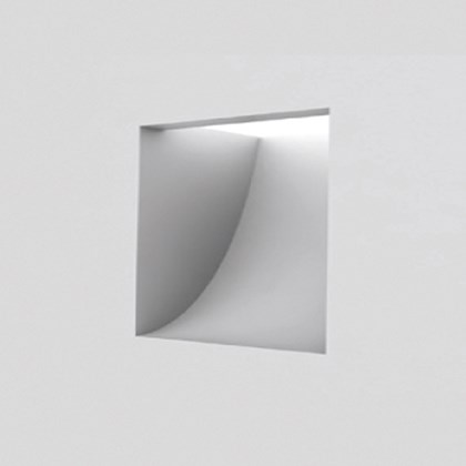 Brick In The Wall Mini Square LED Plaster In Recessed Light