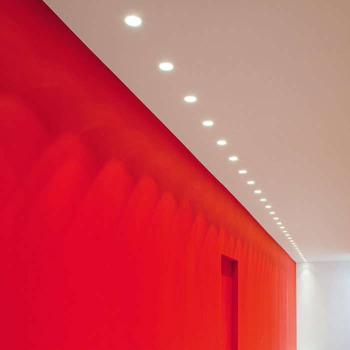 Brick In The Wall Pixo 50 LED Plaster In Recessed Downlight| Image:3