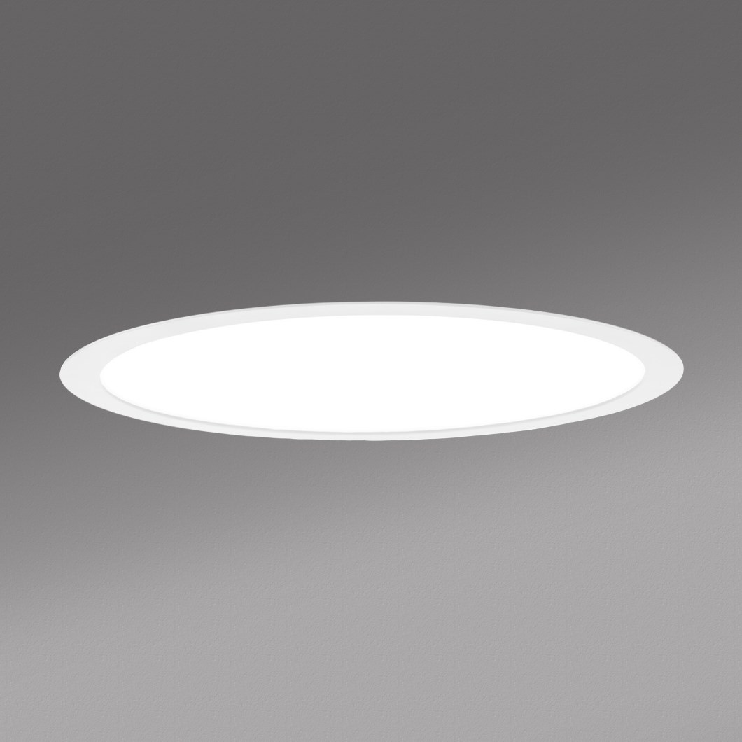 Dld Corona Round Large Led Recessed Panel Light Darklight Design