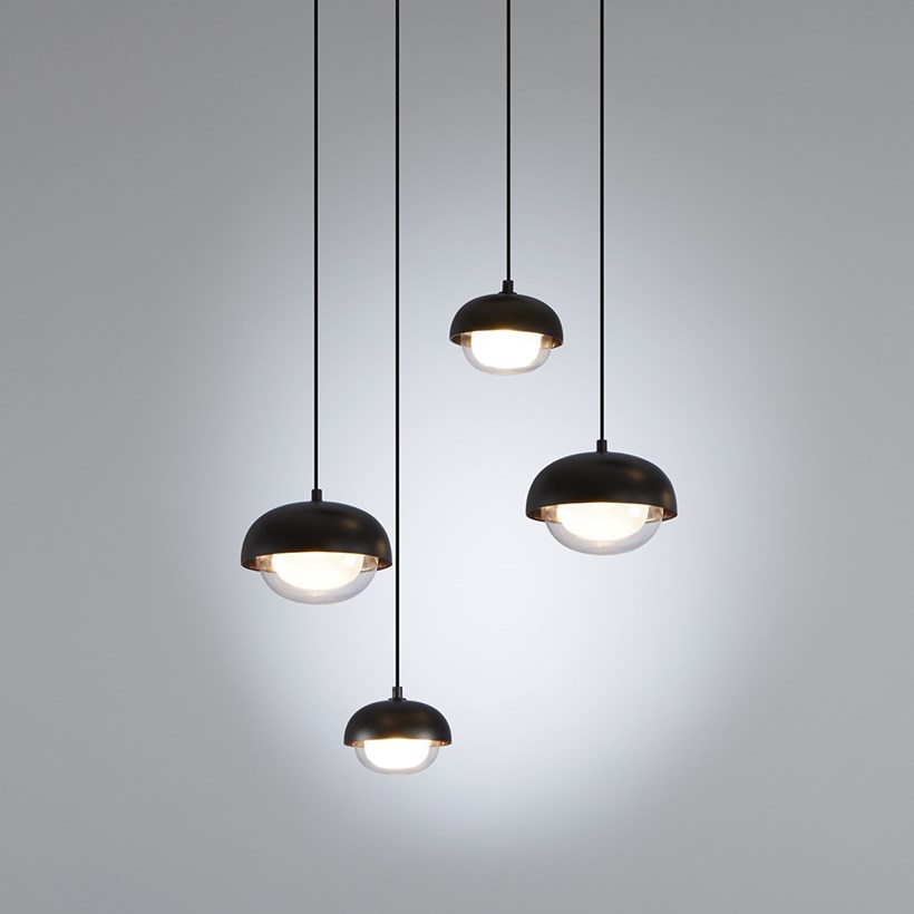 Tooy Muse 4 Cluster Chandelier Pendant| Image : 1