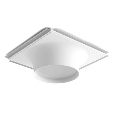 9010 Crateri 8935B Plaster In Ceiling Light