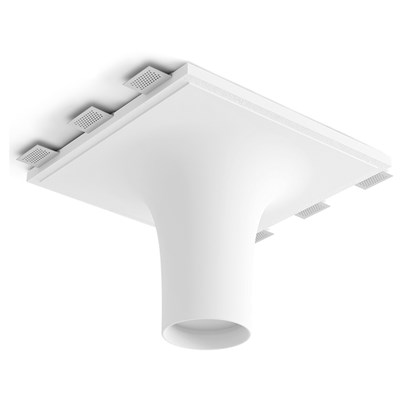 9010 Crateri 8935D Plaster In Ceiling Light