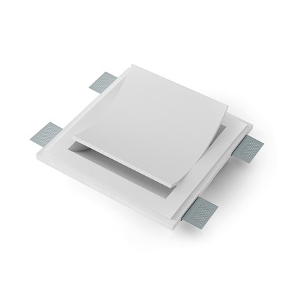 9010 Vele 2402F Plaster In Recessed Wall Light