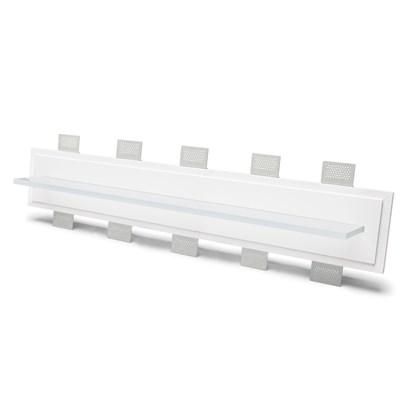 9010 2484C Plaster In Recessed Wall Light
