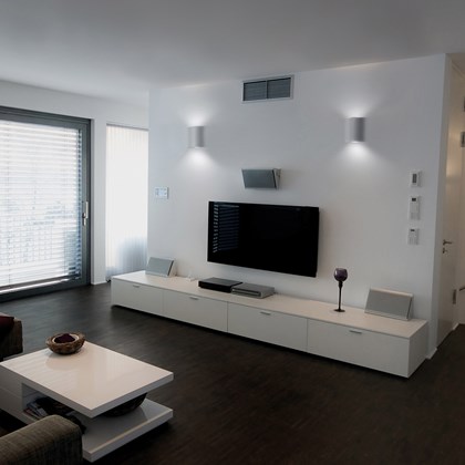 9010 Vele 2446 Plaster In Recessed Wall Light alternative image