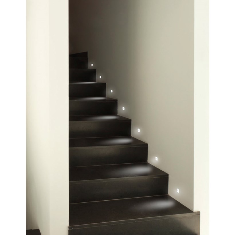 9010 Passi 4198 Plaster In Wall / Step Light| Image:1