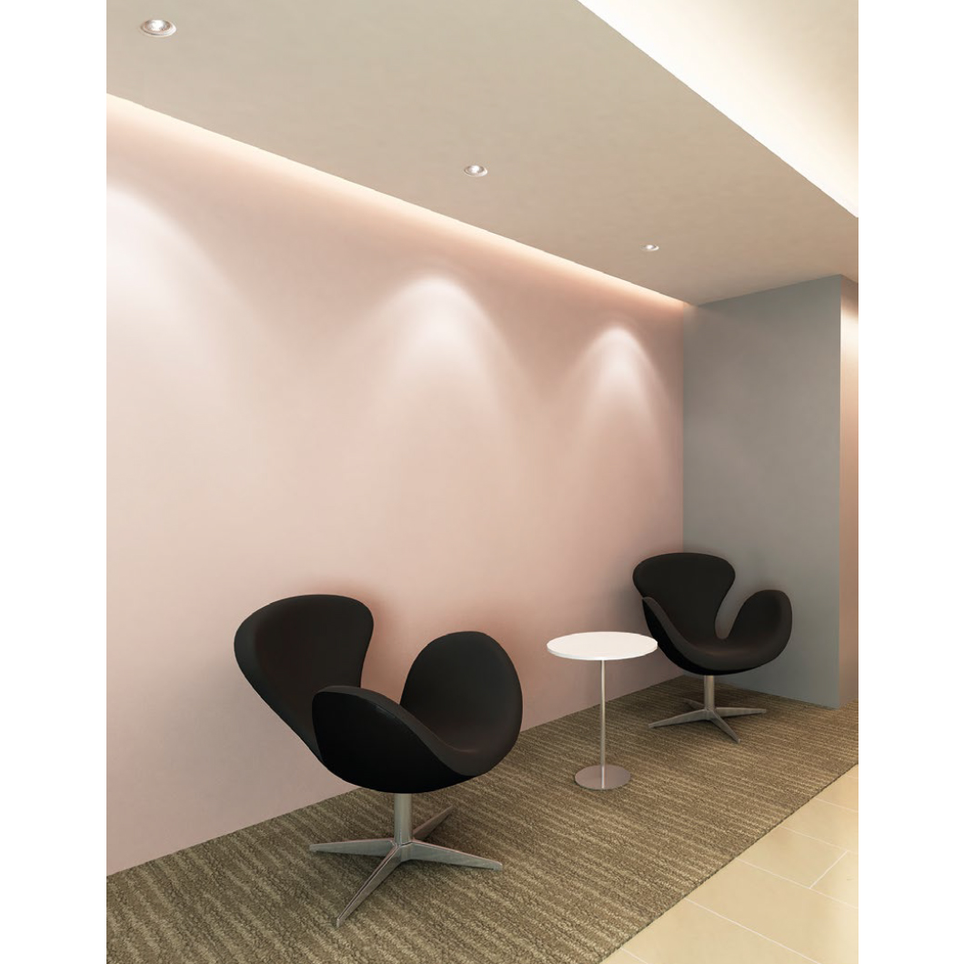 OUTLET 9010 Basic 4175 GU10 Plaster In Recessed Ceiling Light