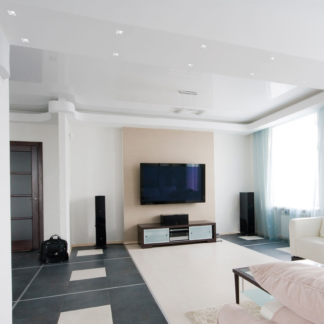 9010 Basic 4180 Plaster In Recessed Ceiling Light Darklight