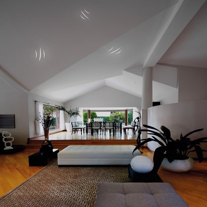 9010 Spacchi 8917 Plaster In 24V Ceiling Light alternative image