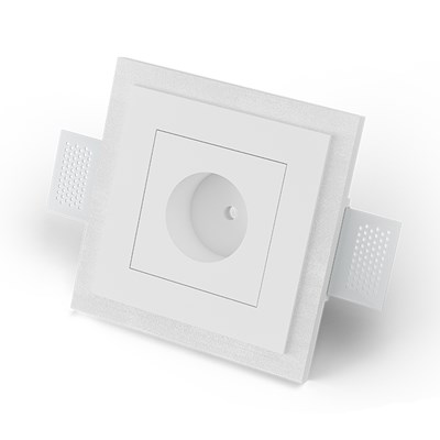9010 5505C Plaster In Recessed Ceiling Rose