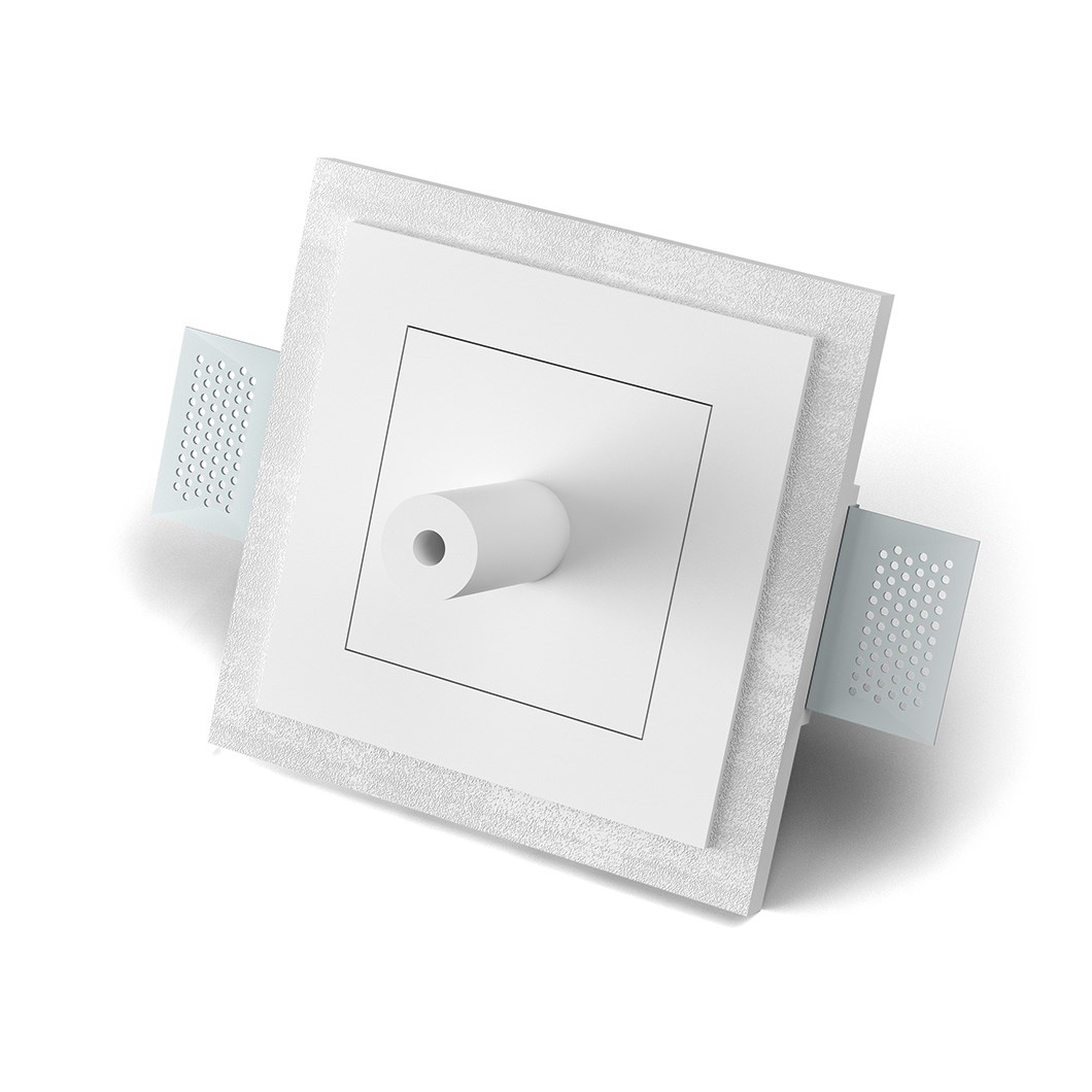 9010 5505d Plaster In Recessed Ceiling Rose Darklight