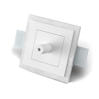 9010 5505D Plaster In Recessed Ceiling Rose
