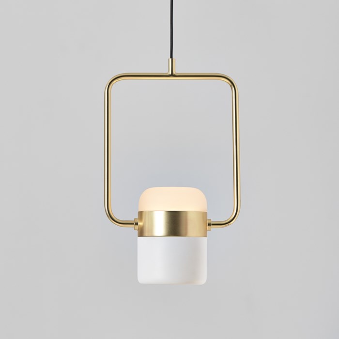 Seed Design Ling P1 V LED Brass Pendant - Next Day Delivery| Image : 1