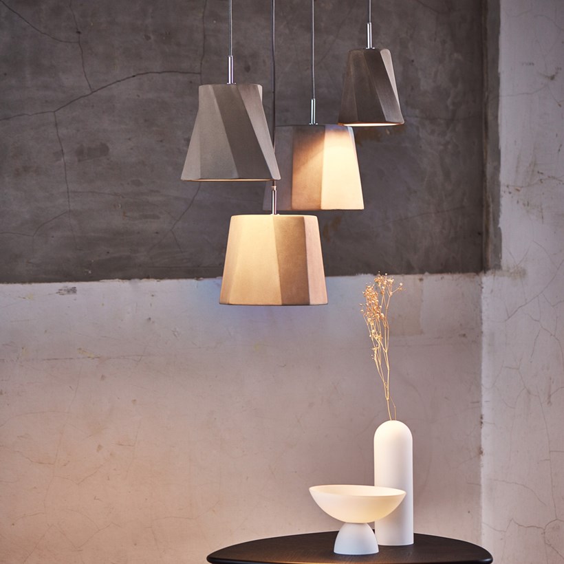 OUTLET Seed Design Castle Swing S Concrete Pendant - Next Day Delivery| Image:3