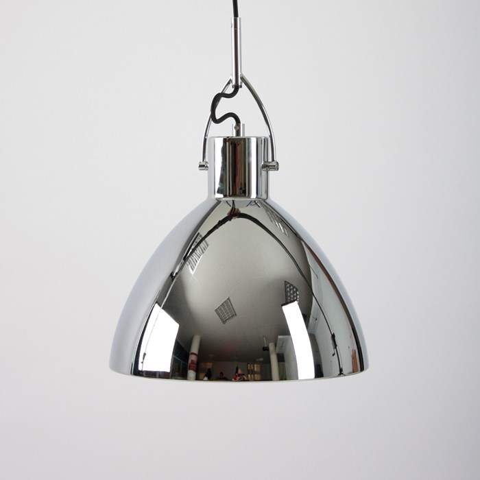 Seed Design Laito Large Chrome Pendant - Next Day Delivery| Image : 1