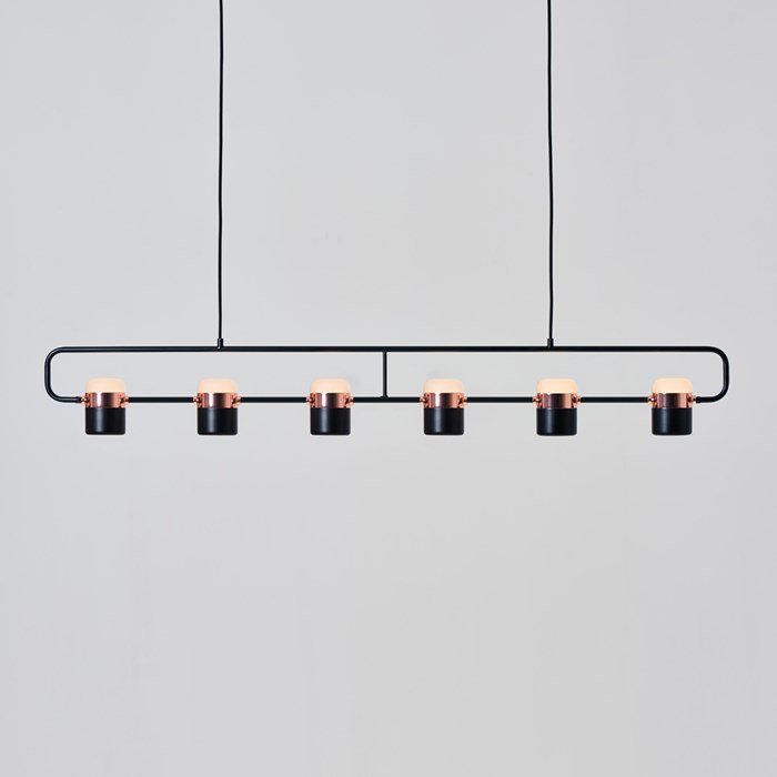 Seed Design Ling PL6 Multiple LED Pendant - Next Day Delivery| Image : 1
