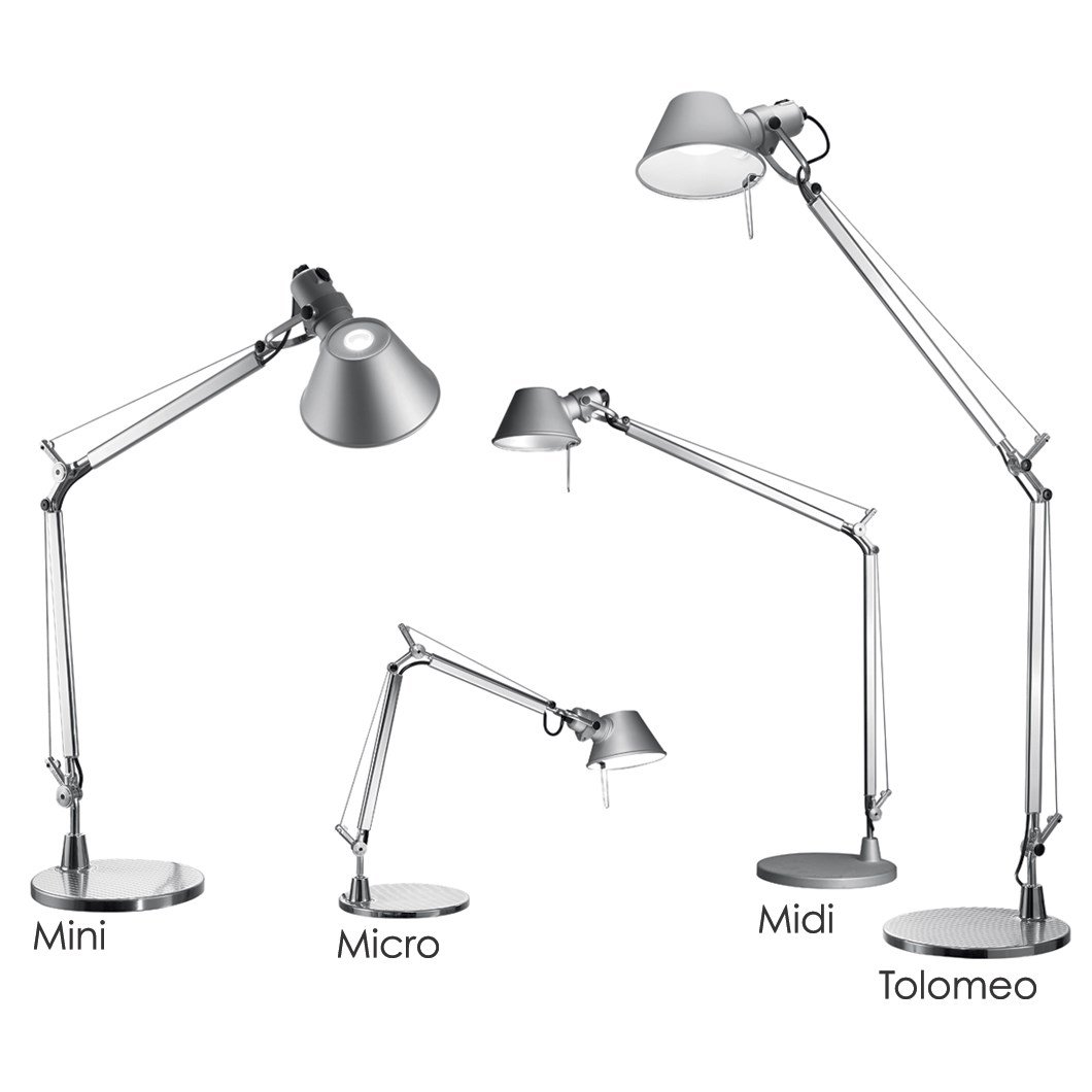 Artemide Tolomeo Micro Desk Lamp, Tolomeo Table Lamp Artemide