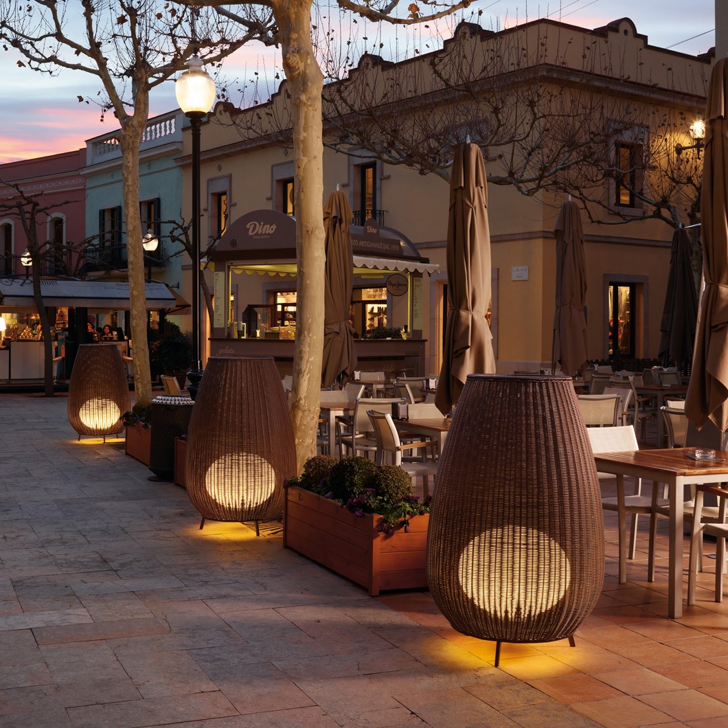 Bover Amphora Exterior Floor Lamp Darklight Design Lighting Supply Bover Amphora Exterior Floor Lamp