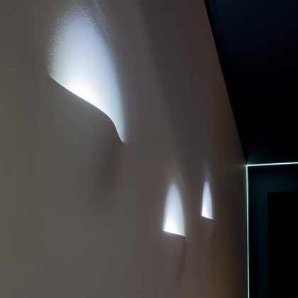 Brick In The Wall Atmos LED Plaster In Wall Light