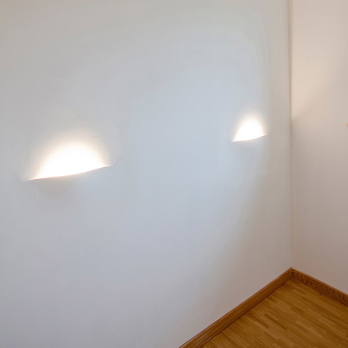 Brick In The Wall Atmos LED Plaster In Wall Light| Image:4