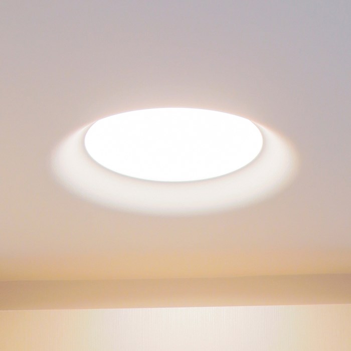 Brick In The Wall Flush 228 Plaster In Downlight| Image : 1