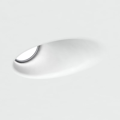 Brick In The Wall Mist 50 LED Plaster In Recessed Downlight