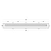 Nama Athina 120 Plaster In Linear LED Profile| Image:2