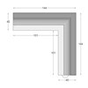 Nama Athina Modular 10 Wall-to-Ceiling Plaster In Linear LED Profile| Image:2